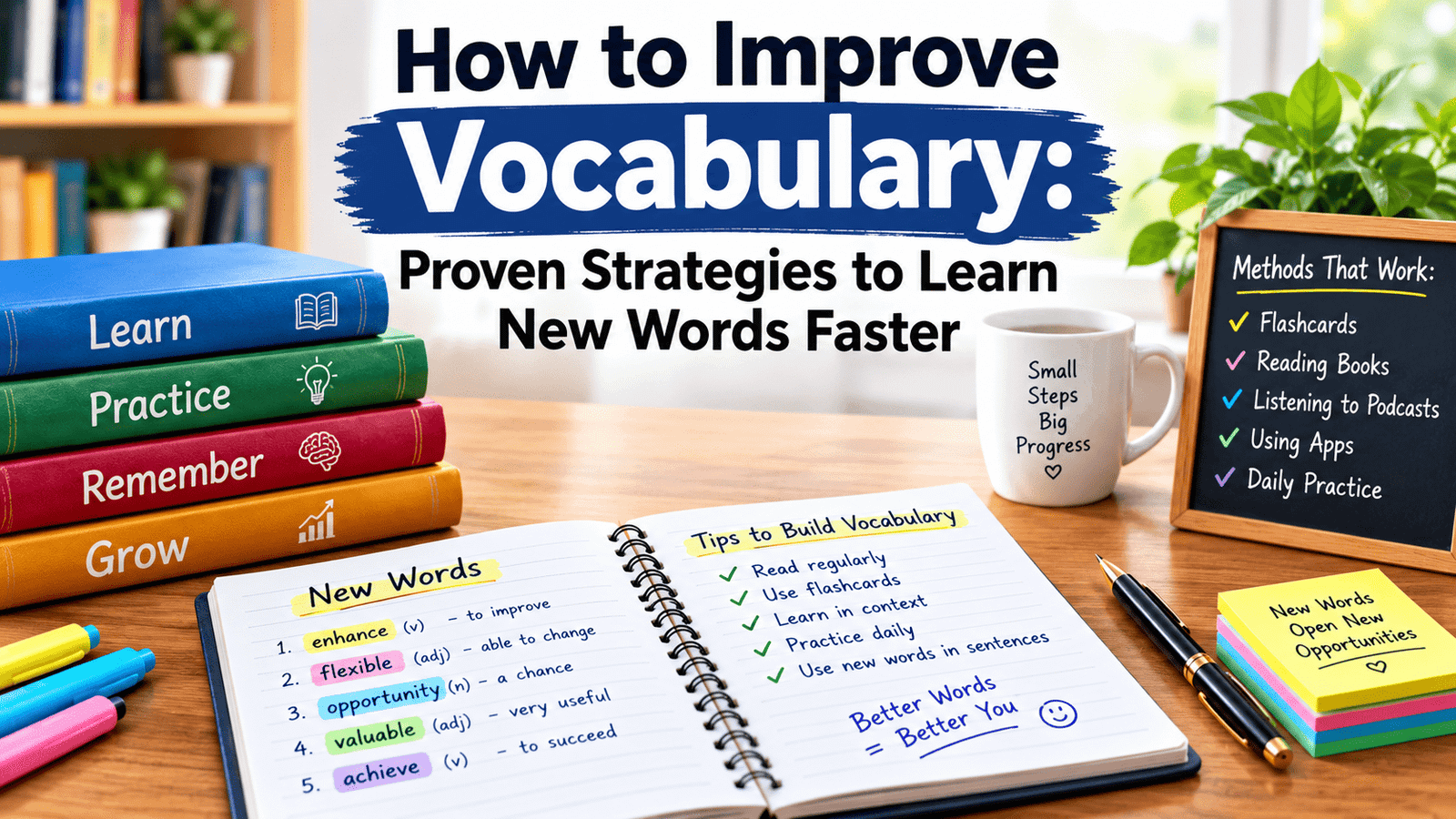 How to Improve Vocabulary